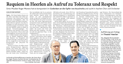 Afb Artikel AN AZ 01.05.2018 Requiem voor Auschwitz