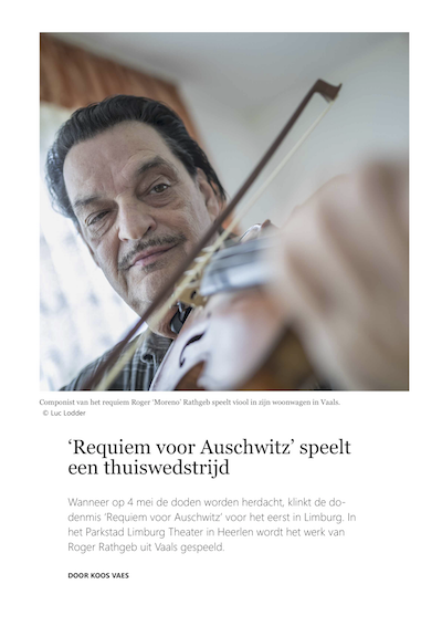 Afb Artikel de Limburger 02.05.2018 Requiem voor Auschwitz