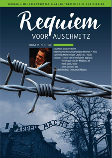 Poster Requiem voor Auschwitz 225