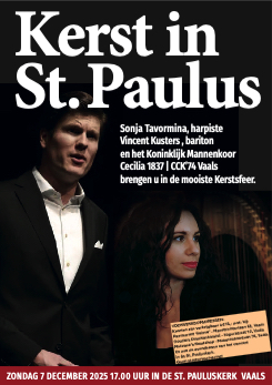 Advertentie Kerstconcert 2025 (NL)